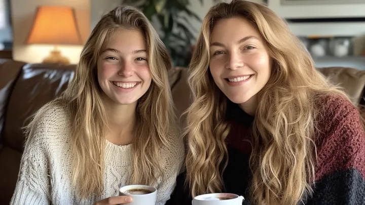 Meisje betrapt stiefvader met minnares in café. In plaats van het aan mama te vertellen, doet ze iets veel ergers