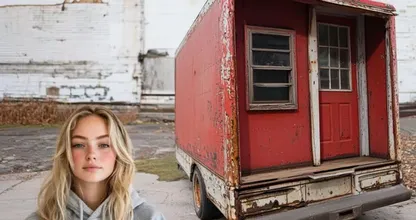 Cette jeune femme vit dans une camionnette - Ne jugez pas avant d'avoir vu l'intérieu