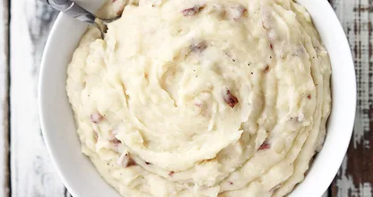 Rezept von Großmutter mit einem Twist: warmer, würzig sanfter Kartoffelbrei!