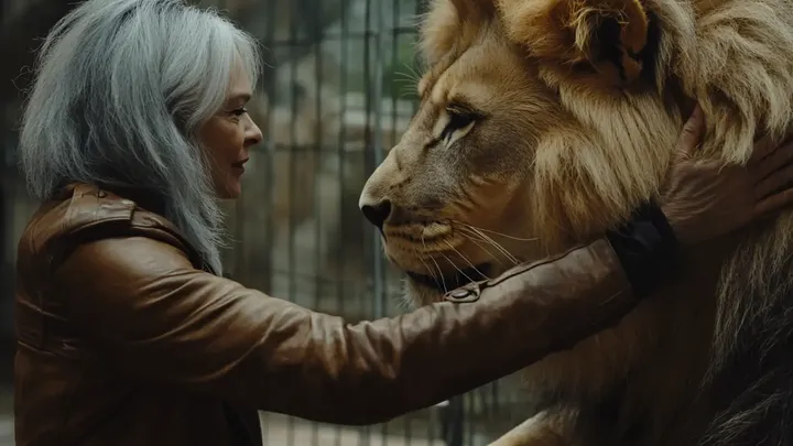 Leão se recusa a se mover por dias - os veterinários não acreditaram quando descobriram o motivo
