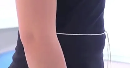 Do you want a flat stomach? Try this trick with a piece of string!