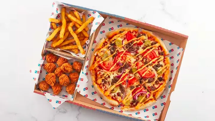 Smullen maar: Domino's lanceert deze heerlijke eenpersoons maaltijdbox