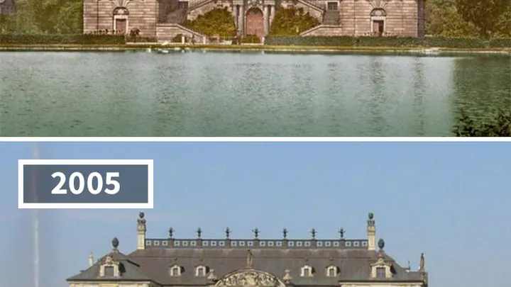 These photo's were taken 100 years apart and it's crazy how much the world has changed!