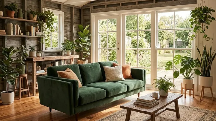 She Was Tired Of High Rent, So She Turned This Old Garage Into A Sanctuary