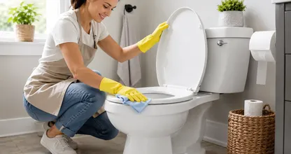 The Only Two Toilet Cleaning Tricks You'll Ever Need For A Sparkly White Toilet