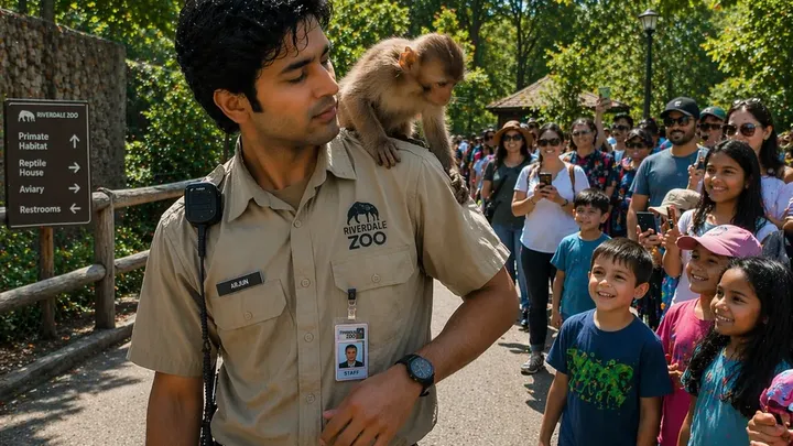 Este bebê macaco caiu em um recinto de leões - o que aconteceu em seguida fez com que todos prendessem a respiração