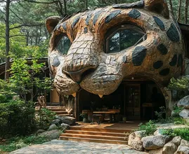 Inside South Korea's Tiger Forest Home: Nature Meets Myth in Stunning Design!
