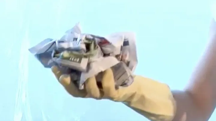 THIS is the genius reason why you should clean your windows with a newspaper!