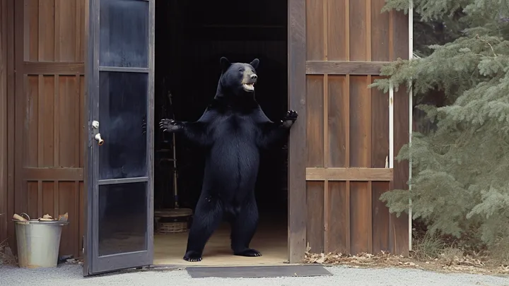 Bear Waves To Family Every Morning - One Day Dad Follows Him And Makes A Strange Discovery
