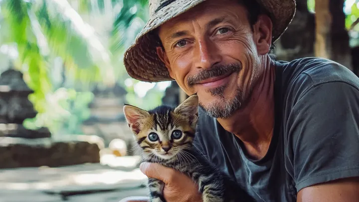 Monkey Drags Away Kitten - Owner Is Shocked To Uncover The Truth