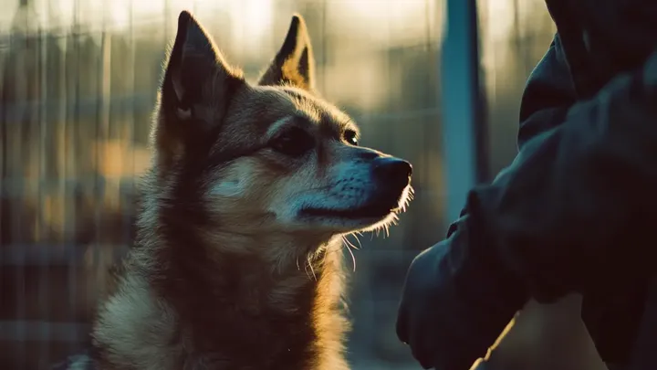 Een hond voedt 3 leeuwenwelpjes op - jaren later barst dierenverzorger in tranen uit als leeuw onverwachts doet