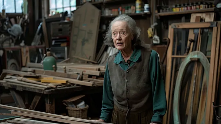 ¡Una mujer de 82 años limpia el taller de su marido y descubre un oscuro secreto familiar que cambiará su vida!