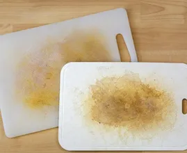 Stubborn Stains In Your Plastic Cutting Board? This Is How To Get Rid Of Them