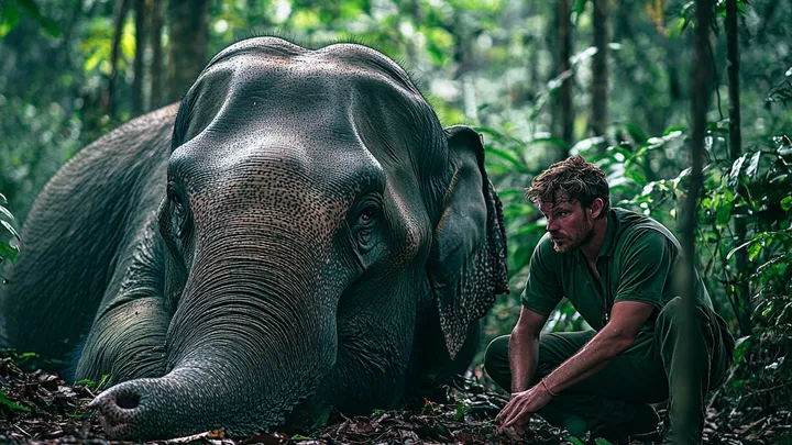 Elefante pede ajuda a fotógrafo - A inacreditável verdade revelada