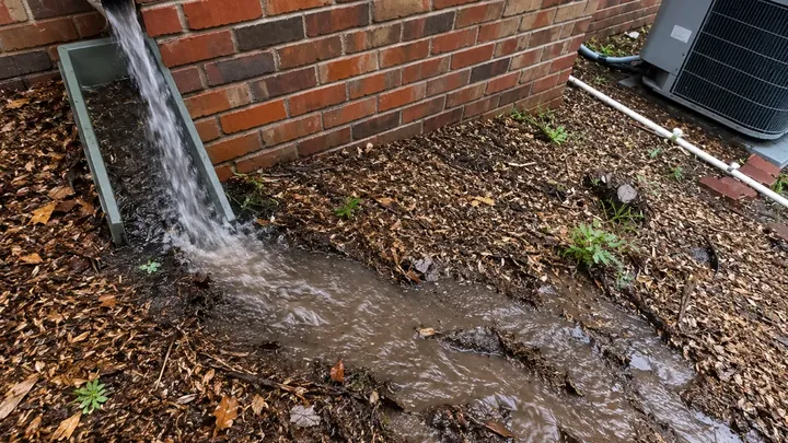 Sie hatte es satt, dass der Regen ihren Rasen in eine schlammige Pfütze verwandelte, also probierte sie diese einfache und kostengünstige Lösung aus