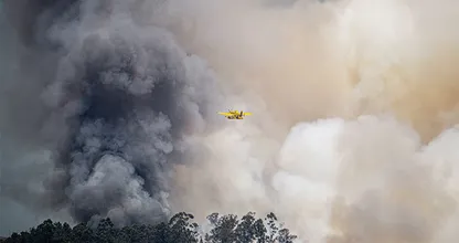 Bosbranden uitgebroken op Corfu: 2500 mensen geëvacueerd