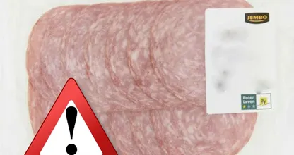 Veiligheidswaarschuwing: dit vleeswaar van Jumbo is mogelijk besmet met salmonella