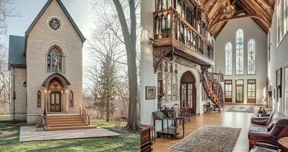 A Historic Church Transformed into a Dream Home