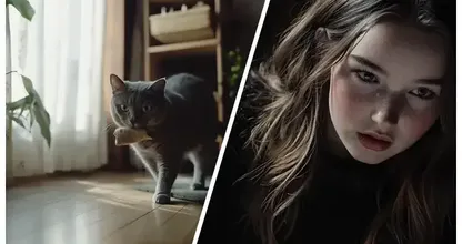 奇妙な物体、猫の秘密、隠されたメッセージ - 飼い主の衝撃的な発見