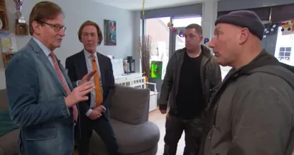 Frank en Rogier in Paleis voor een prikkie verzorgen prachtig nieuw interieur voor familie Zwart