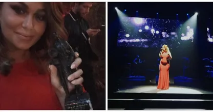 Wauw! Zwangere Roxeanne wint deze fantastische prijs
