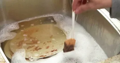 Immerge una bustina di tè in un lavandino pieno di piatti sporchi... Lo farai anche tu quando capirai perché!
