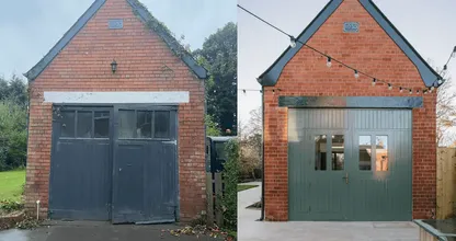 Diese Frau lebt in einer Garage – aber warten Sie, bis Sie das Innere sehen!