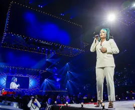 Roxeanne Hazes mist haar broertje Dré bij Holland Zingt Hazes-concerten