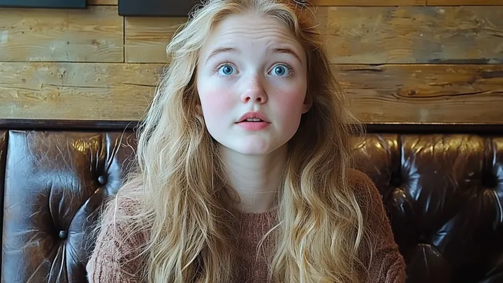 Meisje betrapt stiefvader met minnares in café. In plaats van het aan mama te vertellen, doet ze iets veel ergers