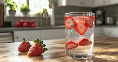イチゴを茹でて、この水を一晩飲む： 朝の結果はあなたを驚かせるでしょう！