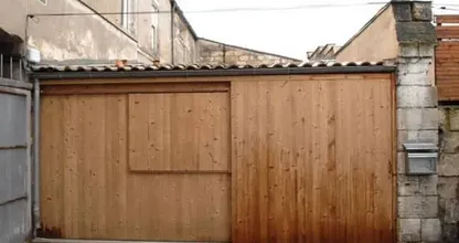 You probably think it's just a normal garage. Wait until you see it from the inside!