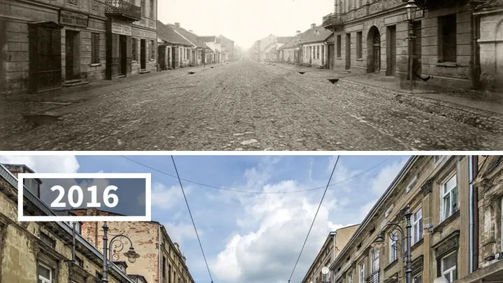 These photo's were taken 100 years apart and it's crazy how much the world has changed!