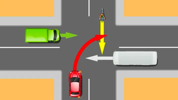 どの車が優先か？答えを知っている人は少ない