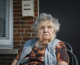 This 96-year-old lady's home looks normal from the outside but the inside you will love