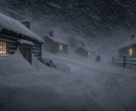 Sie lachten über ihre Sonnenblumenwand – bis der Schneesturm kam