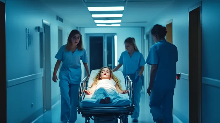 El personal se queda helado cuando un perro entra en el hospital con este..