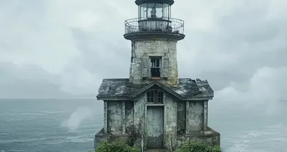 Elderly Man Has Been Living Inside an Old LightHouse For Decades - But Wait Until You See The Inside!