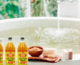 THIS is why you should put apple cider vinegar in your baths! The effect is amazing!