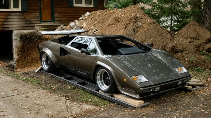 Un uomo ha trascorso 17 anni a costruire la Lamborghini dei suoi sogni nel seminterrato di casa sua. Quando finalmente l’ha portata fuori, nessuno riusciva a credere ai propri occhi
