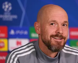 Erik ten Hag over terugkeer Johan Derksen: 'Dan kan Overmars ook terug naar Ajax'