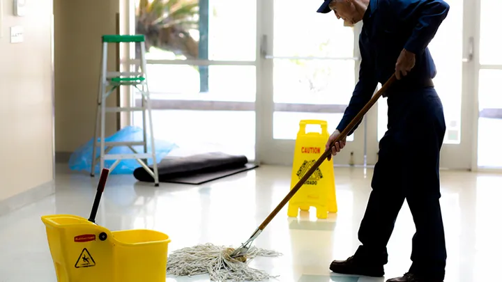 Worker learns his lesson when he finds out who the old man he has been pestering really is 