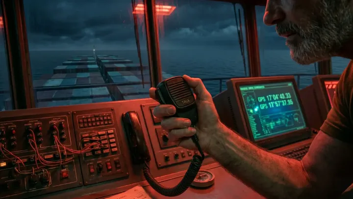 My Fishing Boat’s Engine Died Right in Front of a Drifting 500-Foot Ghost Ship, Then This Happened… 