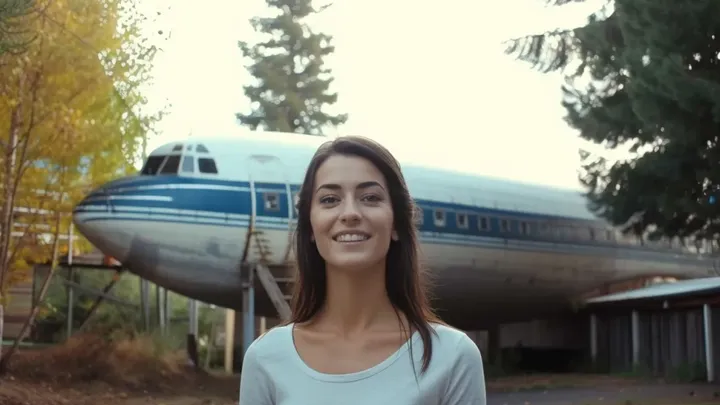 This woman turned an airplane into her home and the inside looks pretty special