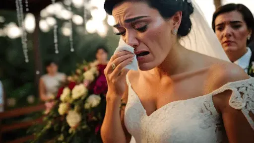 A noiva abandonou o noivo no altar depois de receber uma estranha ligação telefônica