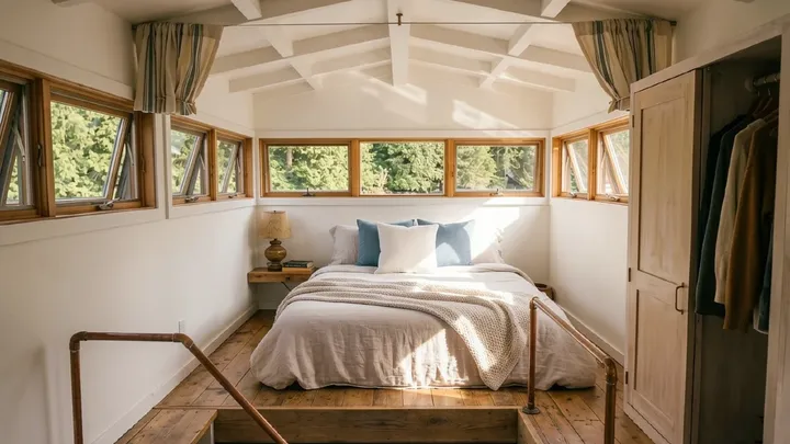 She Ditched the City for a $200k Houseboat, and Now Her Commute is a Kayak!