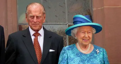 Zo is de Britse prins Philip als opa