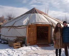 This Couple Lives in a Yurt - Don't Judge Until You See Inside!