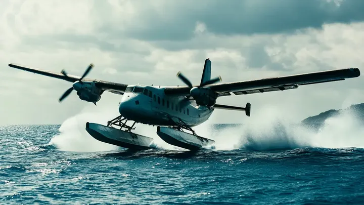 Un idrovolante effettua un atterraggio di emergenza nell'oceano e incontra i pirati: ma quello che i piloti fanno per sopravvivere li stupisce tutti!