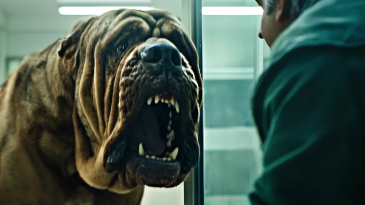 El personal se queda helado cuando un perro entra en el hospital con este..