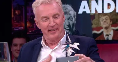 Om deze emotionele reden was André van Duin niet bij het Televizier-Ring Gala